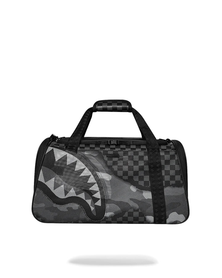 SPRAYGROUND Borsa Trasportino Split up Camo Tear Large Pet Carrier-Nero