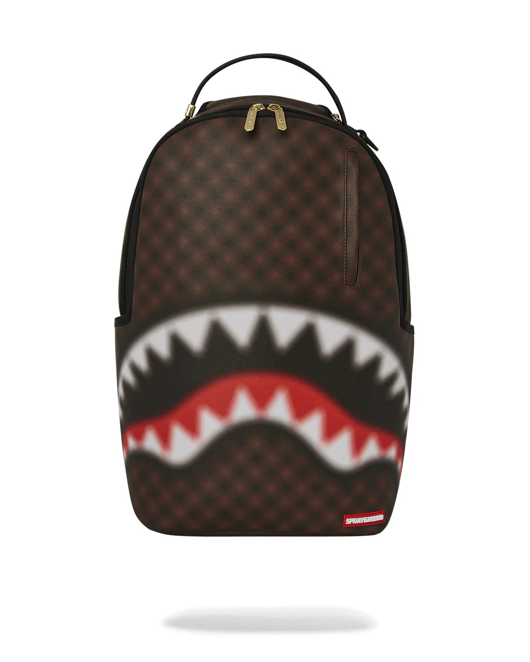 SPRAYGROUND Zaino Shark in Paris Blur-Marrone