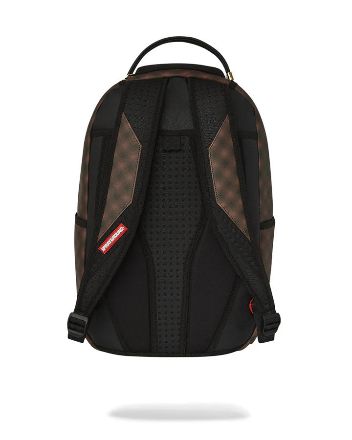 SPRAYGROUND Zaino Shark in Paris Blur-Marrone