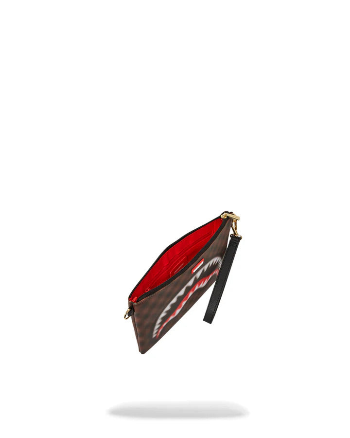 SPRAYGROUND Pochette Sharks in Paris Blur-Marrone