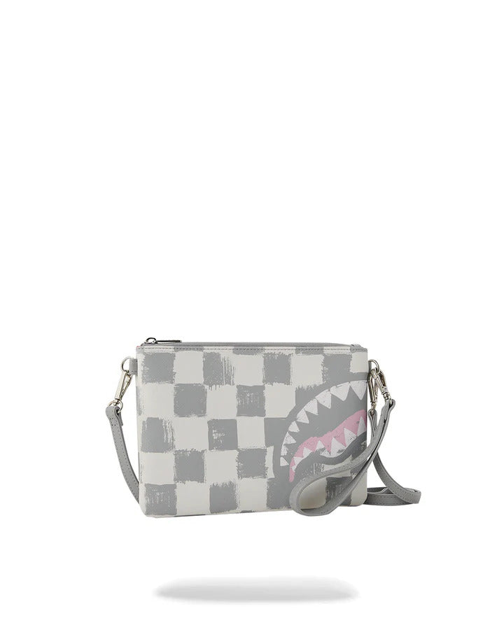 SPRAYGROUND Pochette Vanquish Cream-Grigio