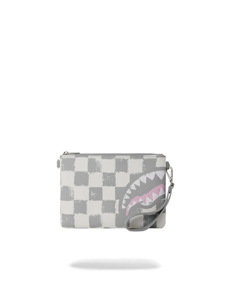 SPRAYGROUND Pochette Vanquish Cream-Grigio