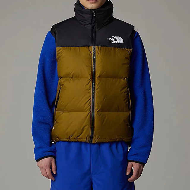 THE NORTH FACE Smanicato Uomo 1996 Retro Nuptse-Moss Green TNF Black