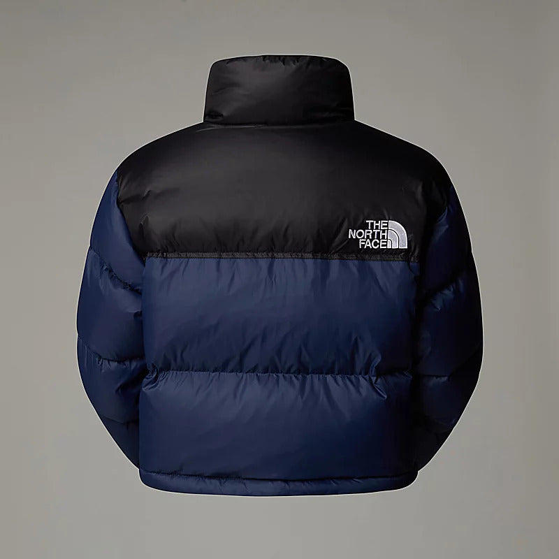 THE NORTH FACE Giacca Donna Nuptse Short Jacket-Summit Navy Tnf Black