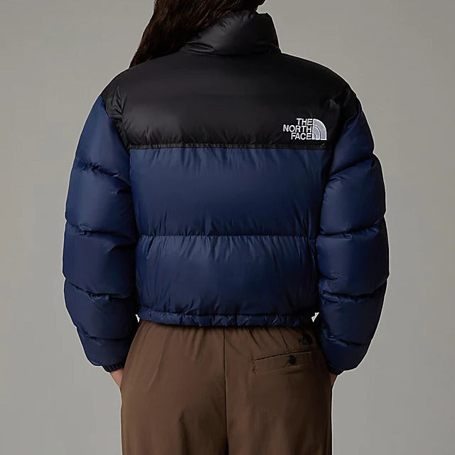 THE NORTH FACE Giacca Donna Nuptse Short Jacket-Summit Navy Tnf Black