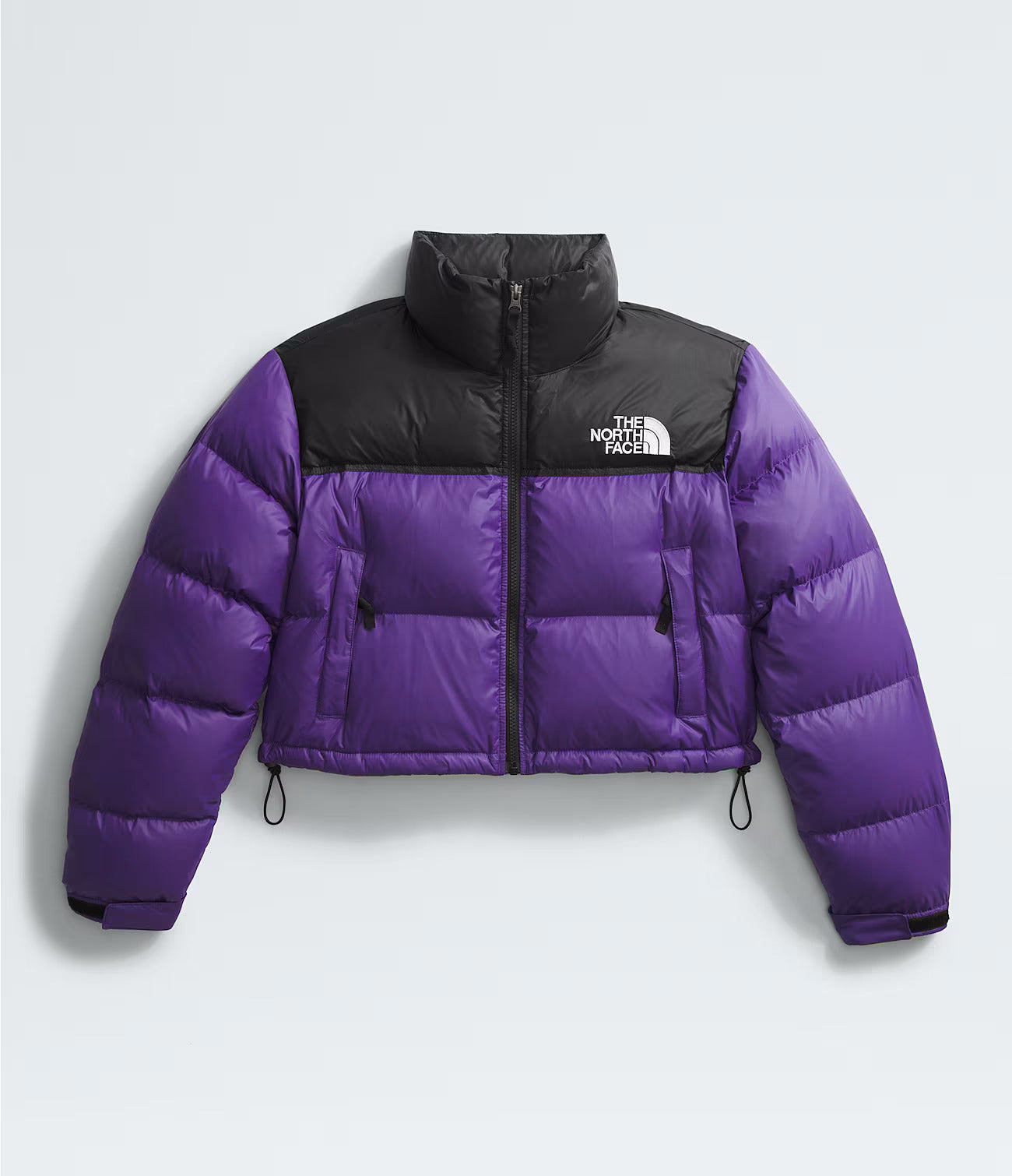 THE NORTH FACE Giacca Donna Nuptse Short Jacket-Peak Purple Tnf Black