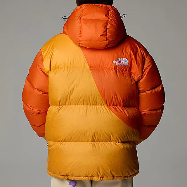 THE NORTH FACE Giacca Piumino Unisex TNF X YINKA ILORI-Red Orange Apricot Glaze