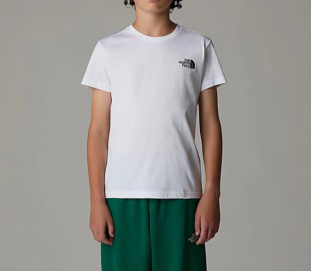 THE NORTH FACE T-Shirt Ragazzi Redbox-Tnf White