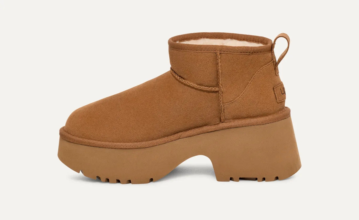 UGG Scarponcino Donna CLASSIC ULTRA MINI NEW HEIGHTS-Chestnut