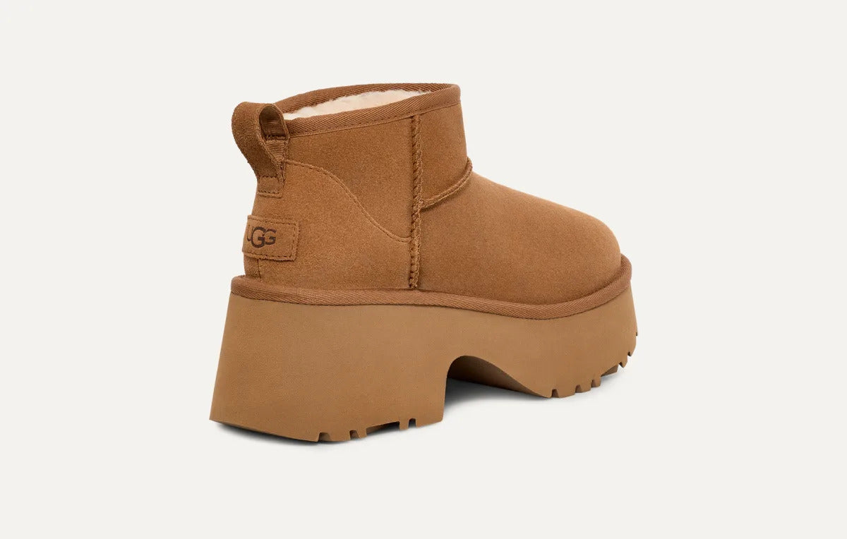 UGG Scarponcino Donna CLASSIC ULTRA MINI NEW HEIGHTS-Chestnut