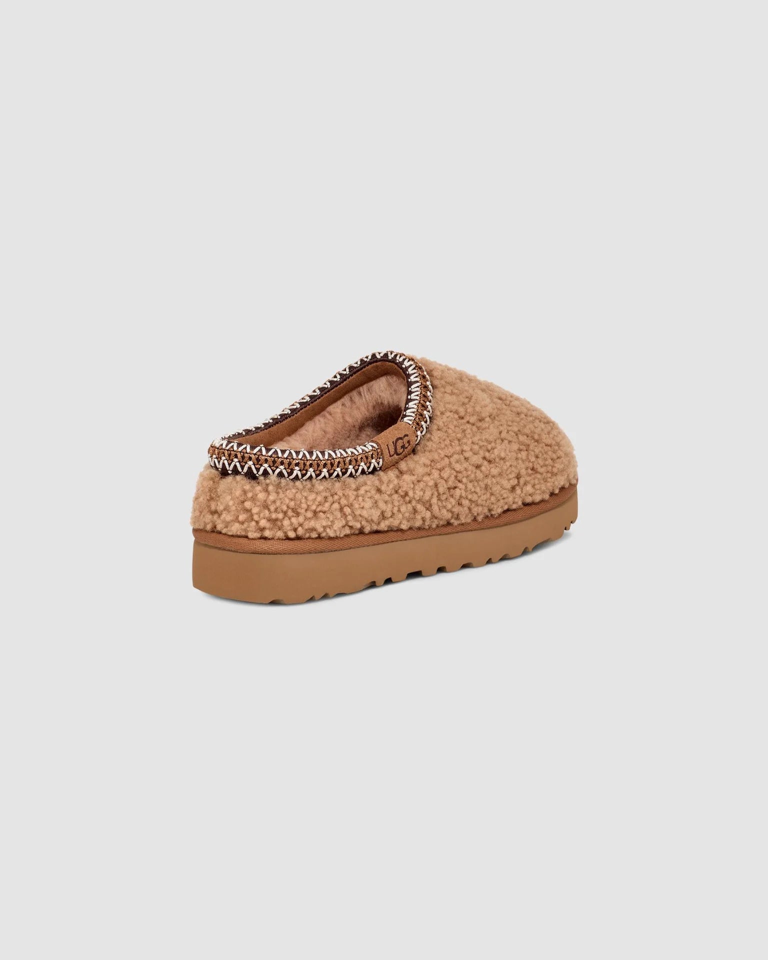 UGG Ciabatta DonnaTASMAN MAXI CURLY 1158356-Chestnut