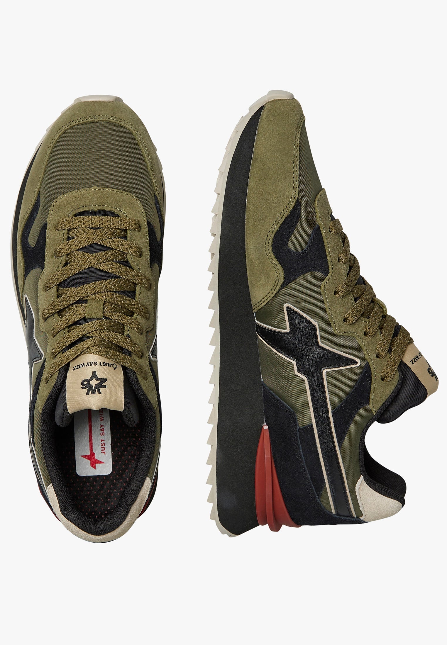 W6YZ Sneaker Uomo Yak-M-Verde Militare