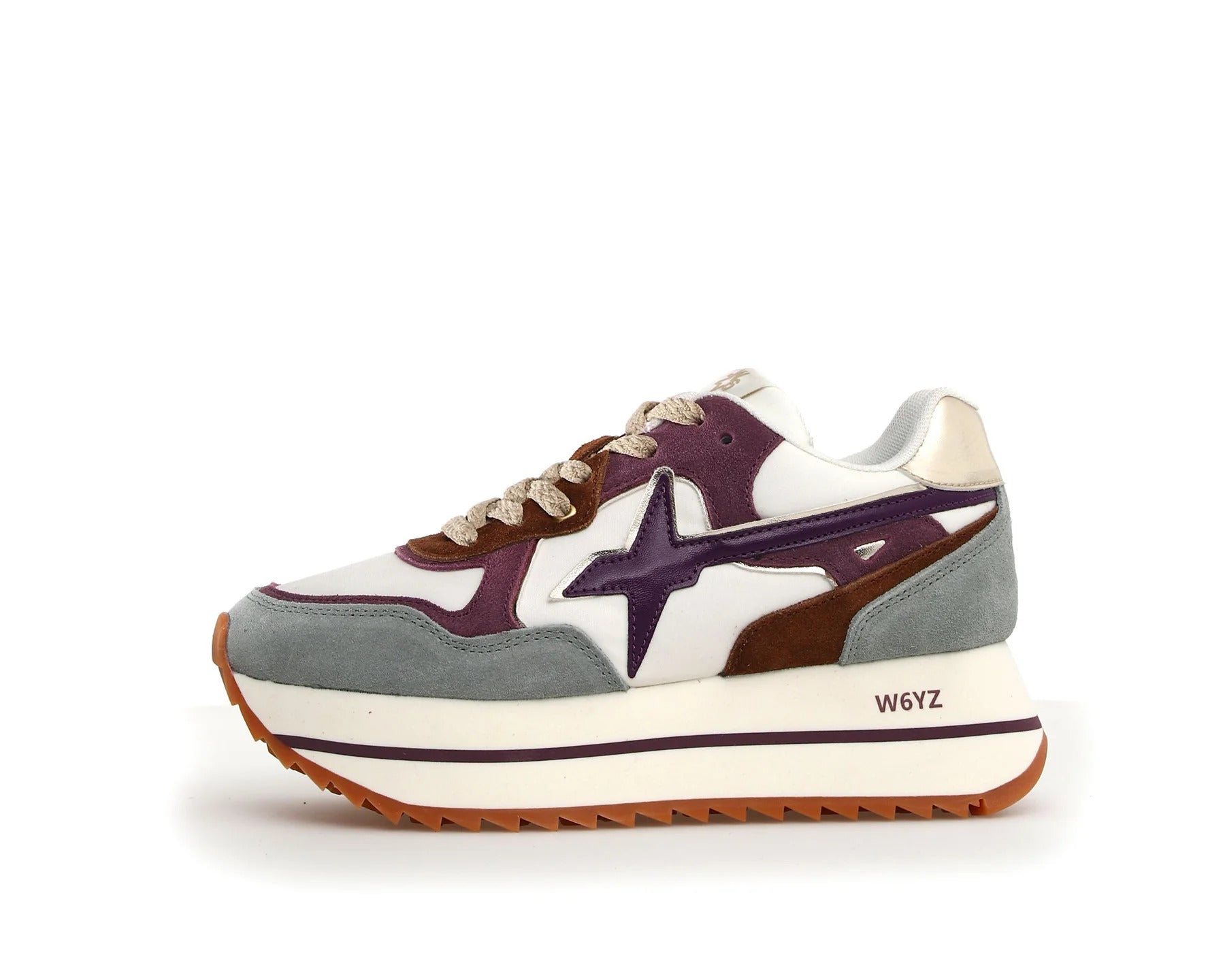 W6YZ Sneaker Donna Deva-W-Bianco Salvia Magnolia