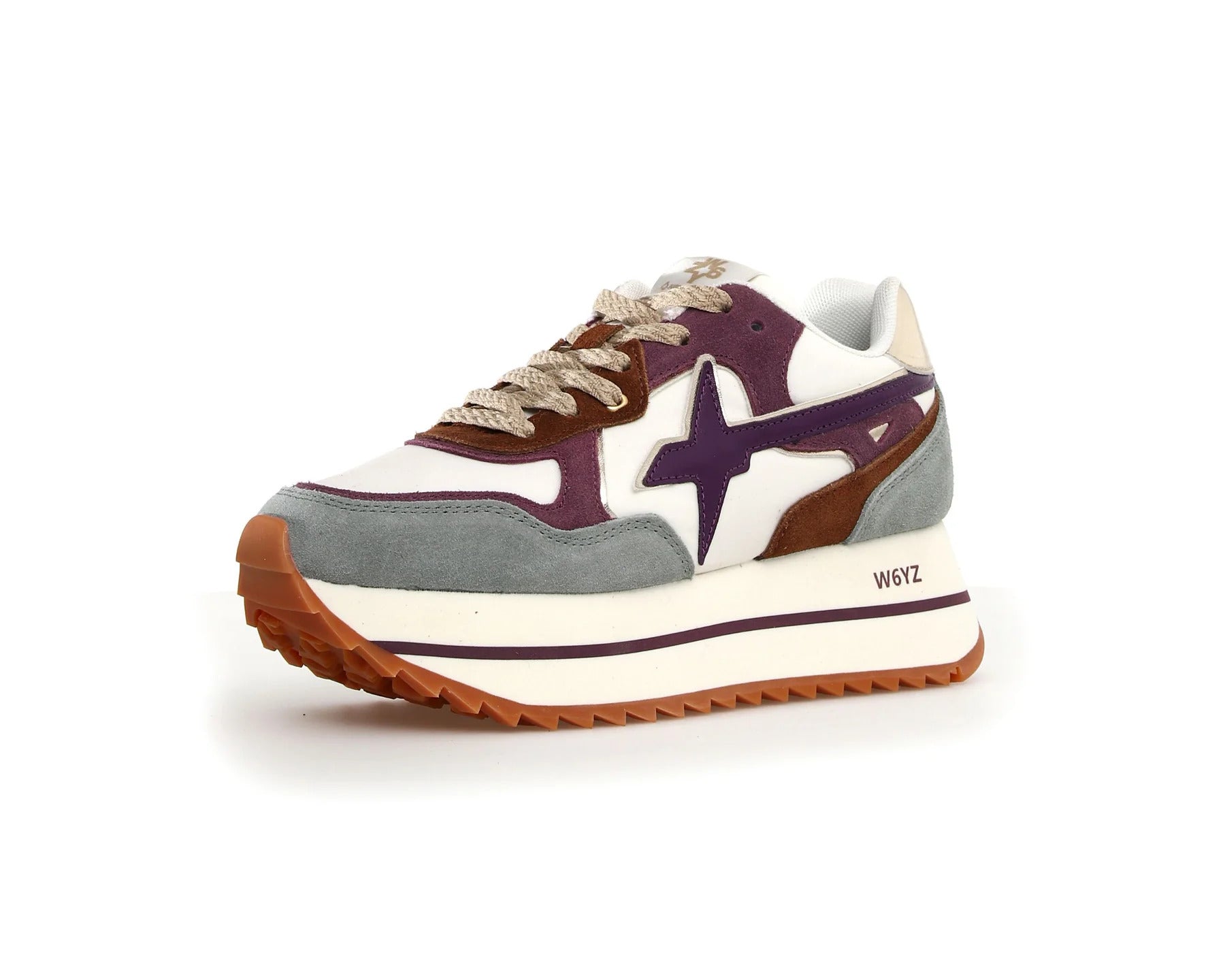 W6YZ Sneaker Donna Deva-W-Bianco Salvia Magnolia