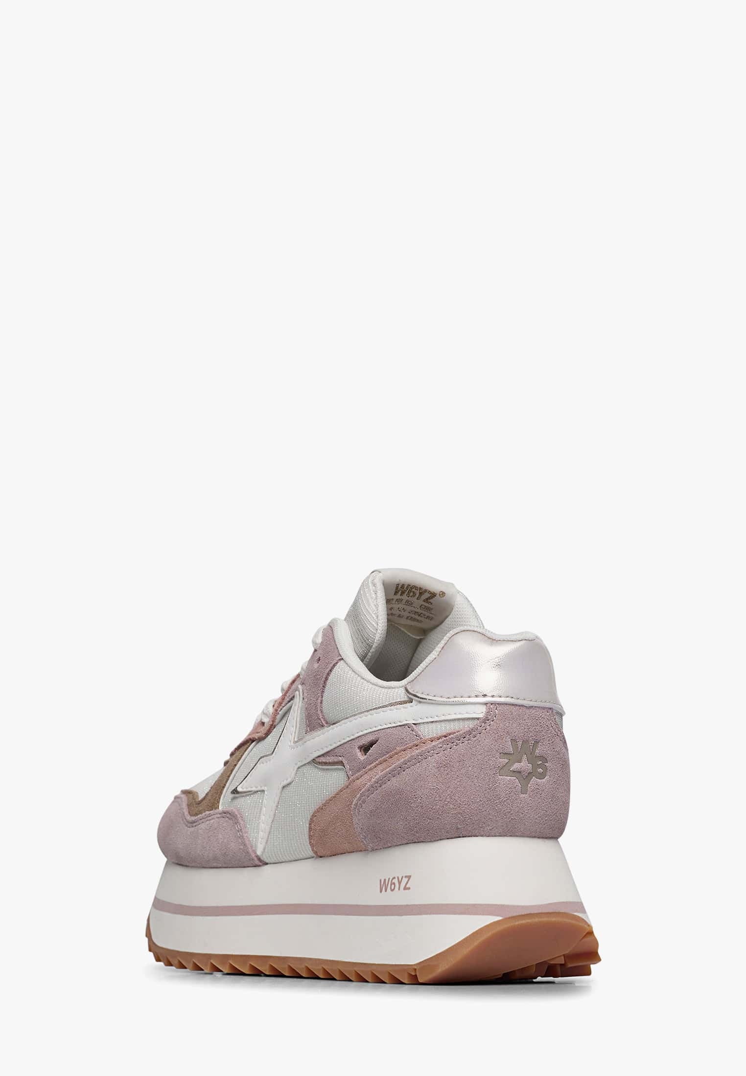 W6YZ Sneaker Donna Deva W-Rosa Bianco