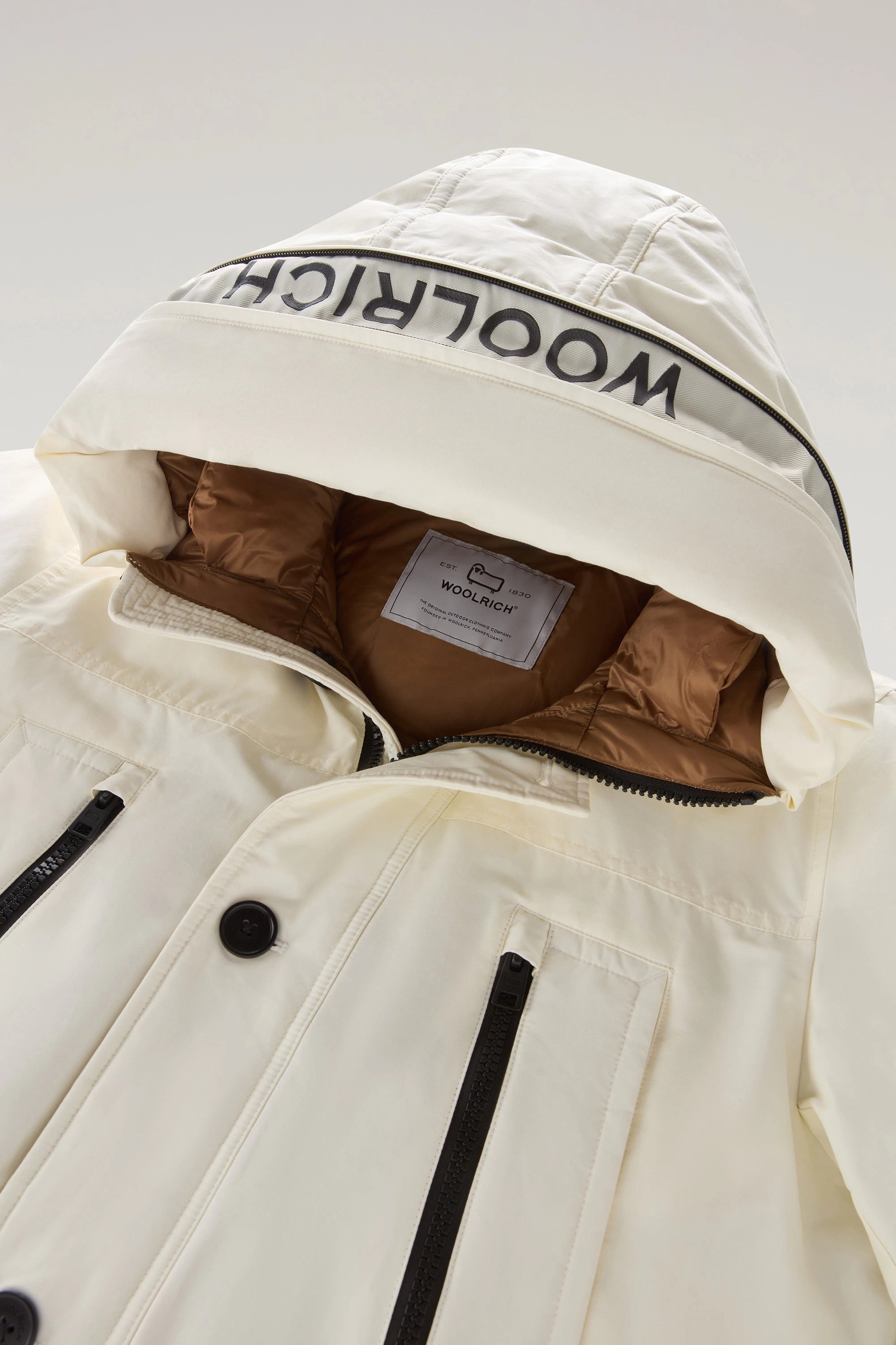 WOOLRICH Parka Uomo Ramar Arctic-Arctic White