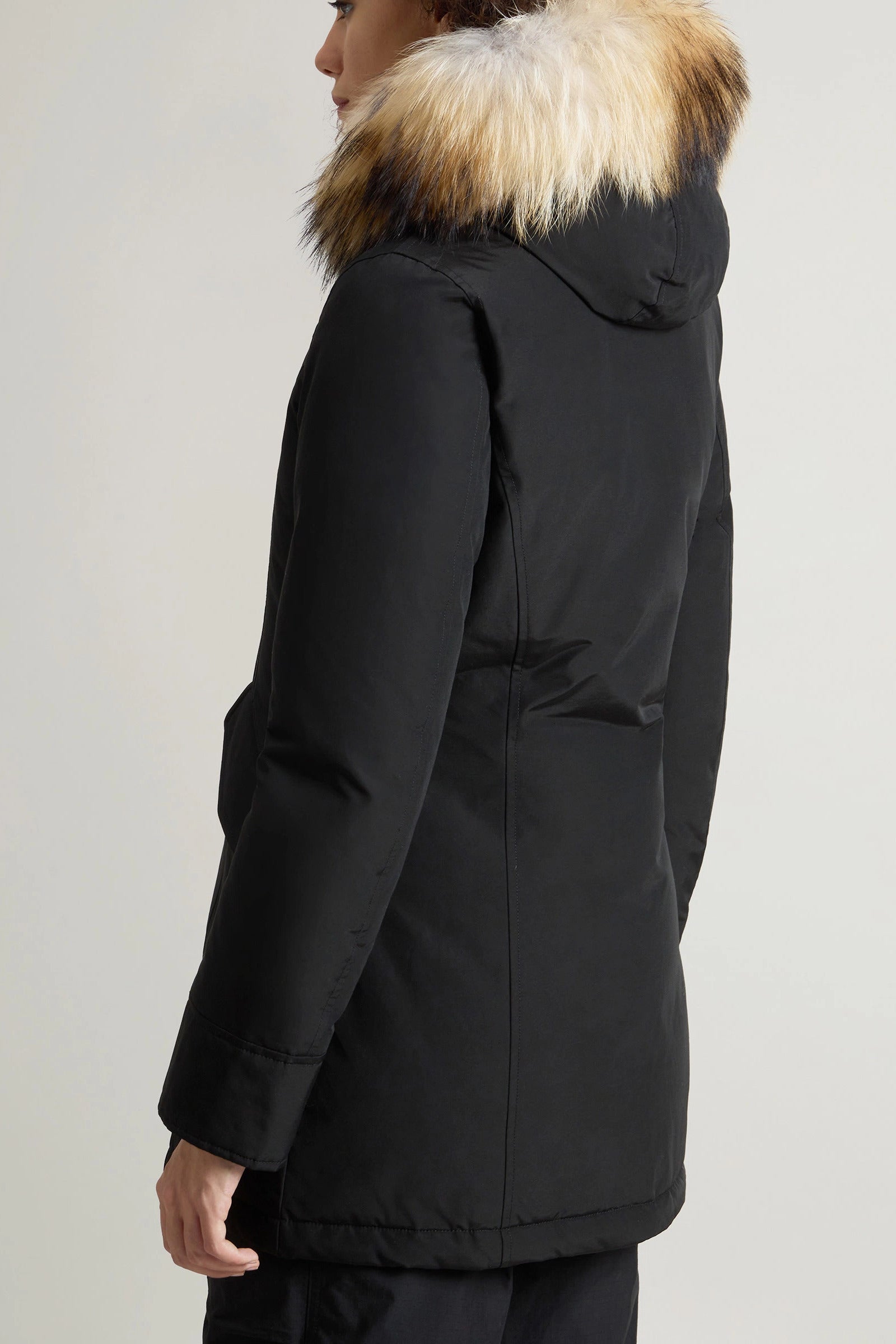 WOOLRICH Parka Donna Arctic Raccoon-Black