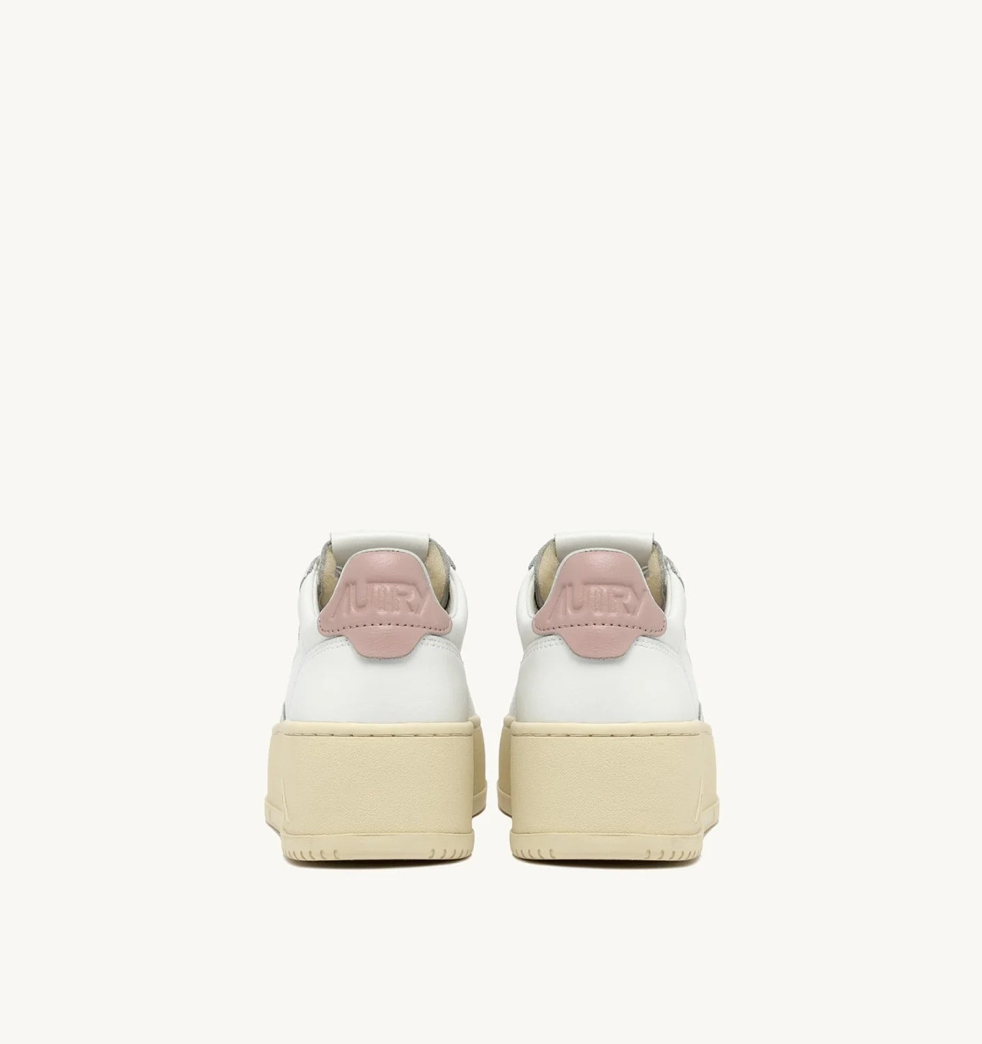 AUTRY Sneakers Donna Medalist Platform PTLW-WB18-Bianco Powder Pink