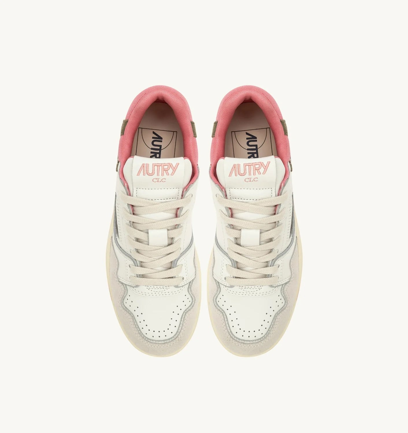 AUTRY Sneakers Donna Clc Low Woman ROLW-MC03-Bianco Geranium