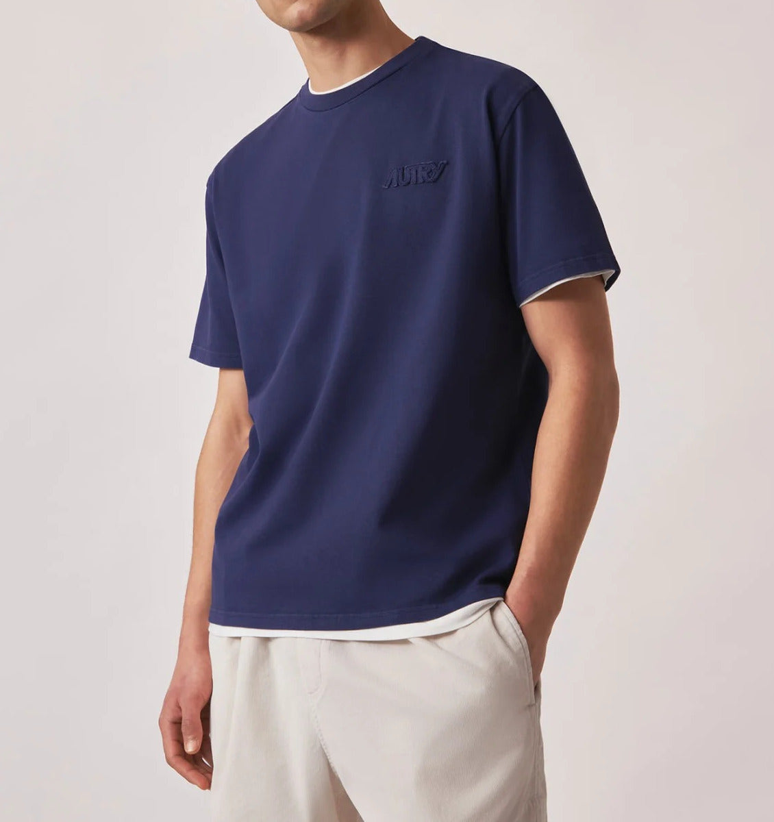 AUTRY T-Shirt Unisex Main-Blu Navy