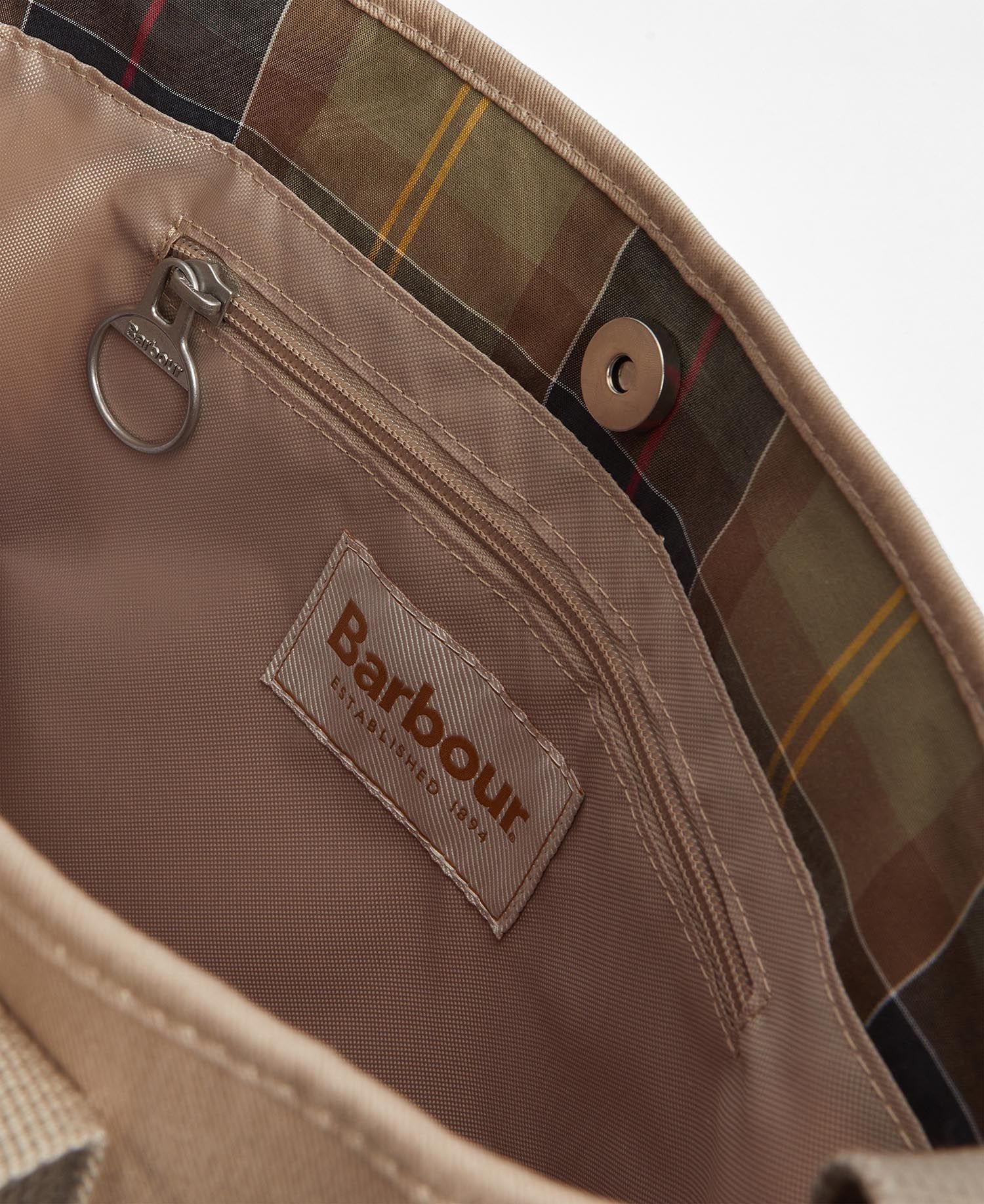 BARBOUR Borsa Tote Bucket Olivia-Light Sand