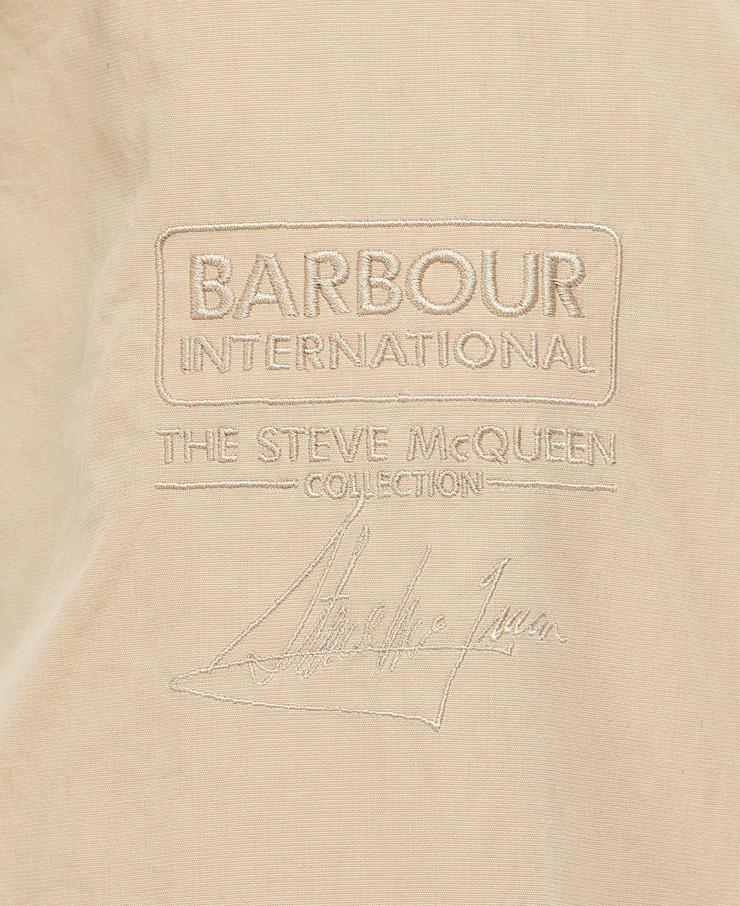 BARBOUR Giubbino Uomo Harrington Rectifier Steve McQueen-Military Brown