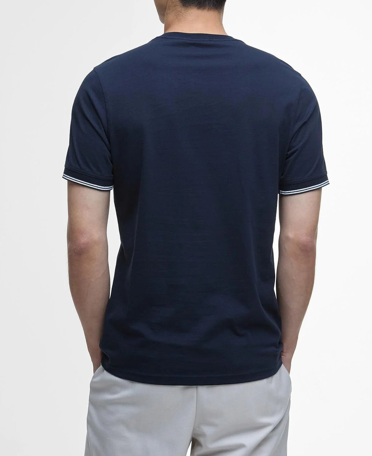 BARBOUR T-Shirt Uomo Philip Tipped-Classic Navy