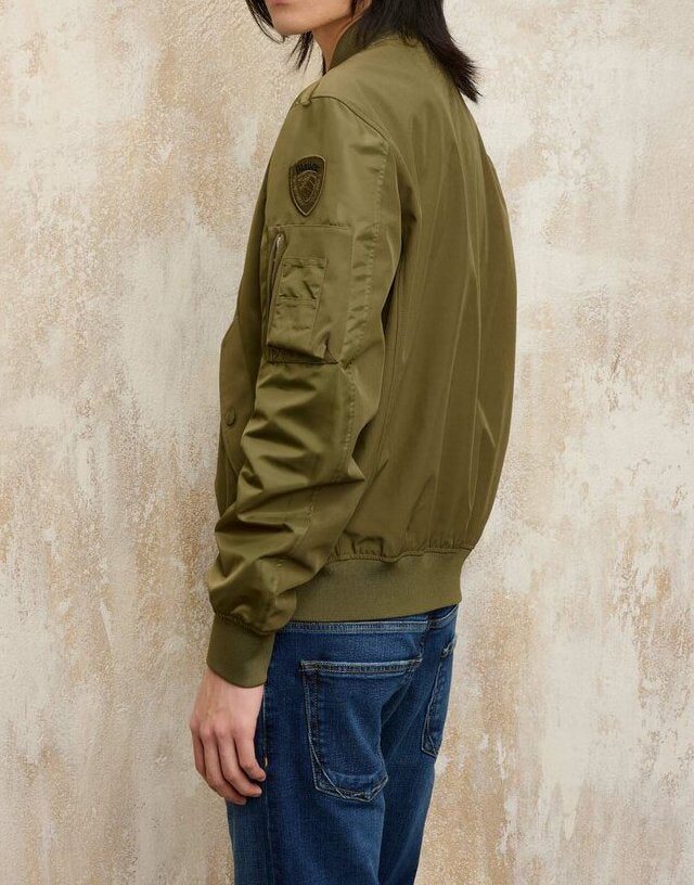 BLAUER Giubbino Uomo Rocky-Verde Militare