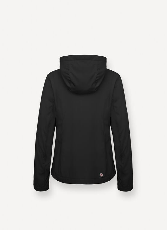 COLMAR Giacca Donna Softshell Cappuccio-Nero