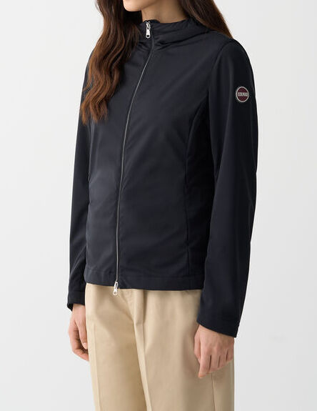 COLMAR Giacca Donna Softshell Cappuccio-Nero