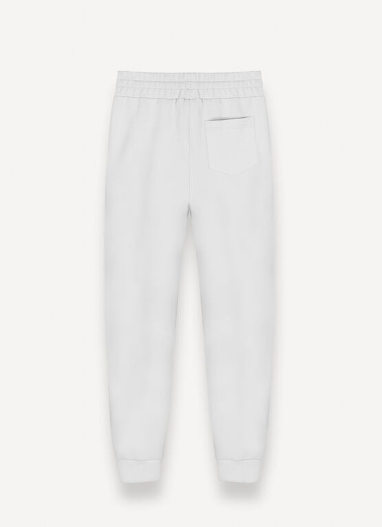 COLMAR Pantalone Uomo Logo Tape-Bianco