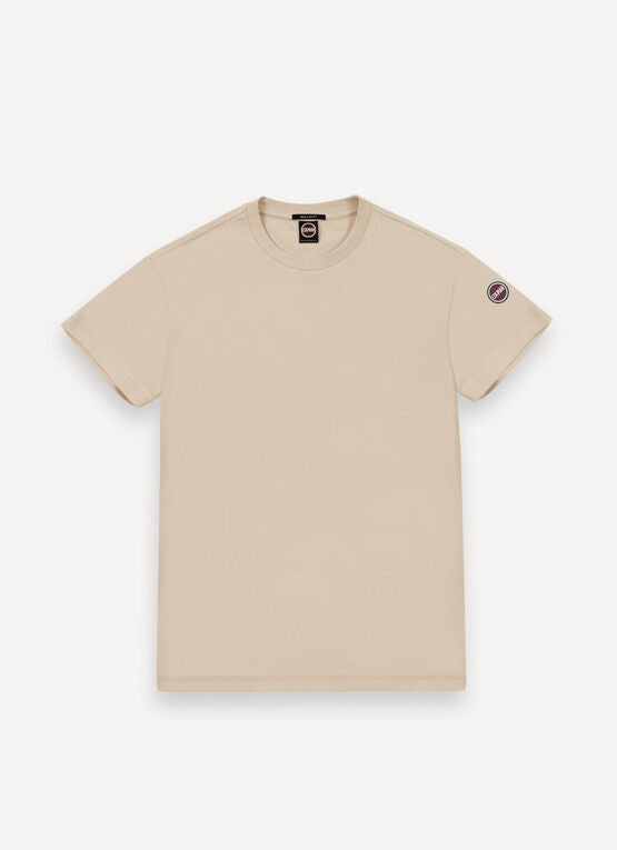 COLMAR T-Shirt Uomo Cotone-Beige Juta