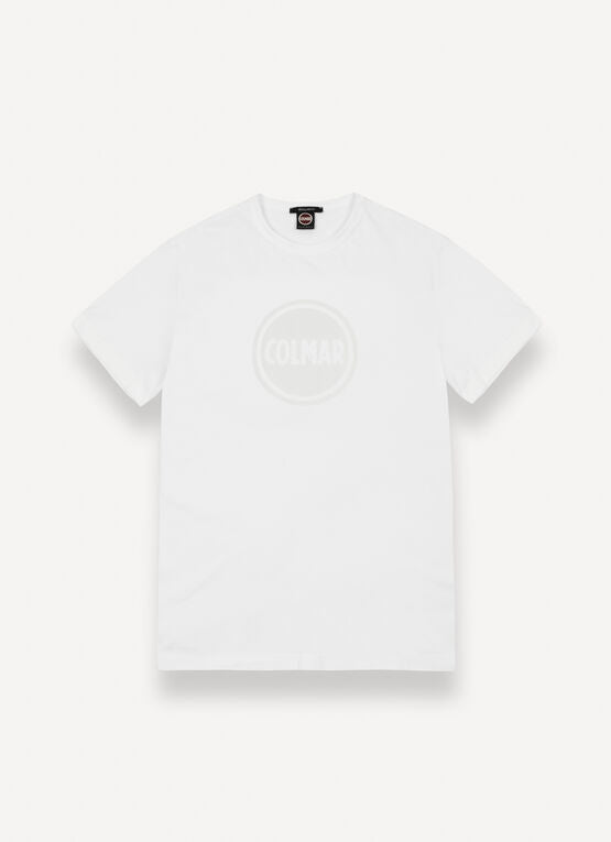 COLMAR T-Shirt Uomo Logo-Bianco