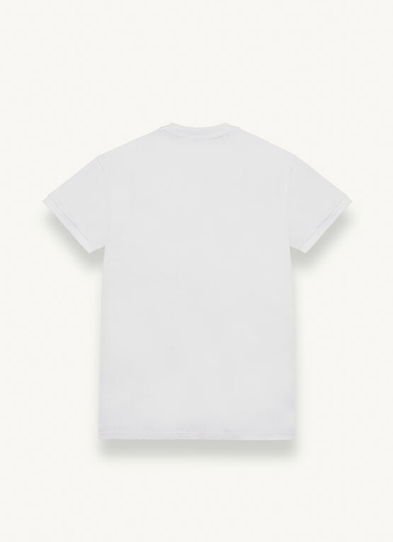 COLMAR T-Shirt Uomo Mini Logo-Bianco