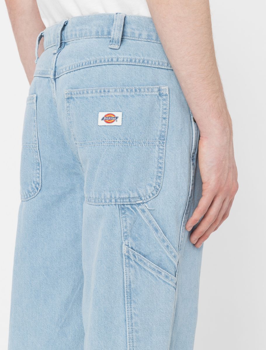 DICKIES Jeans Uomo Garyville Denim-Blue Vintage