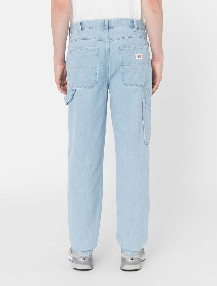 DICKIES Jeans Uomo Garyville Denim-Blue Vintage