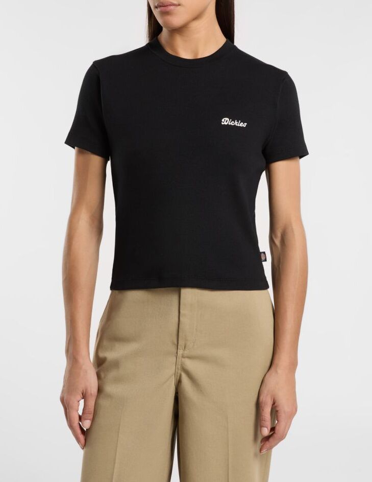 DICKIES T-Shirt Donna Lewistown-Black