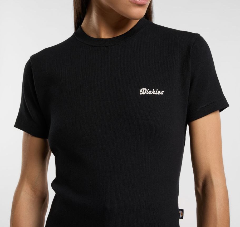 DICKIES T-Shirt Donna Lewistown-Black