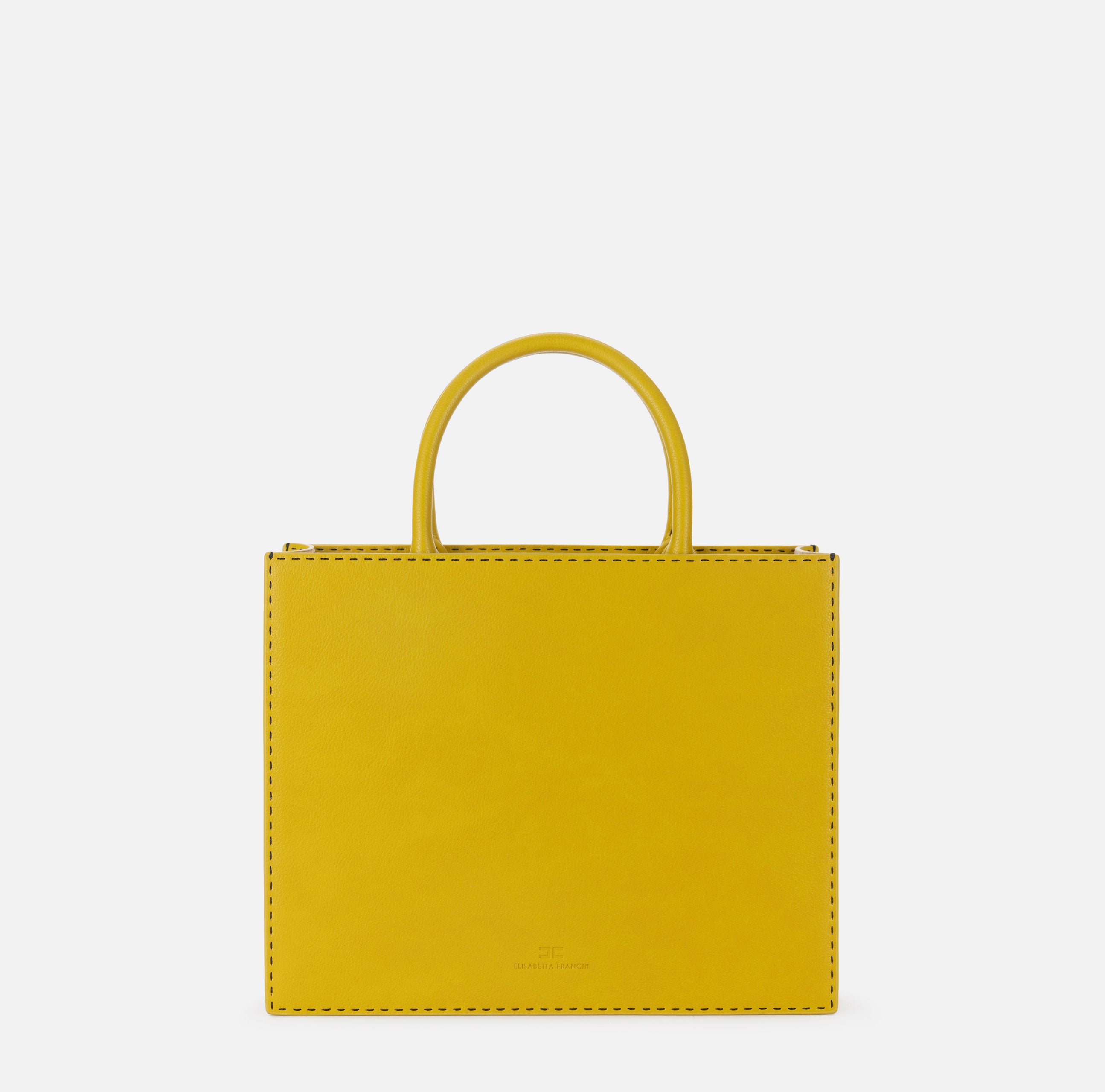 ELISABETTA FRANCHI Borsa Tote Media Impunture-Curry