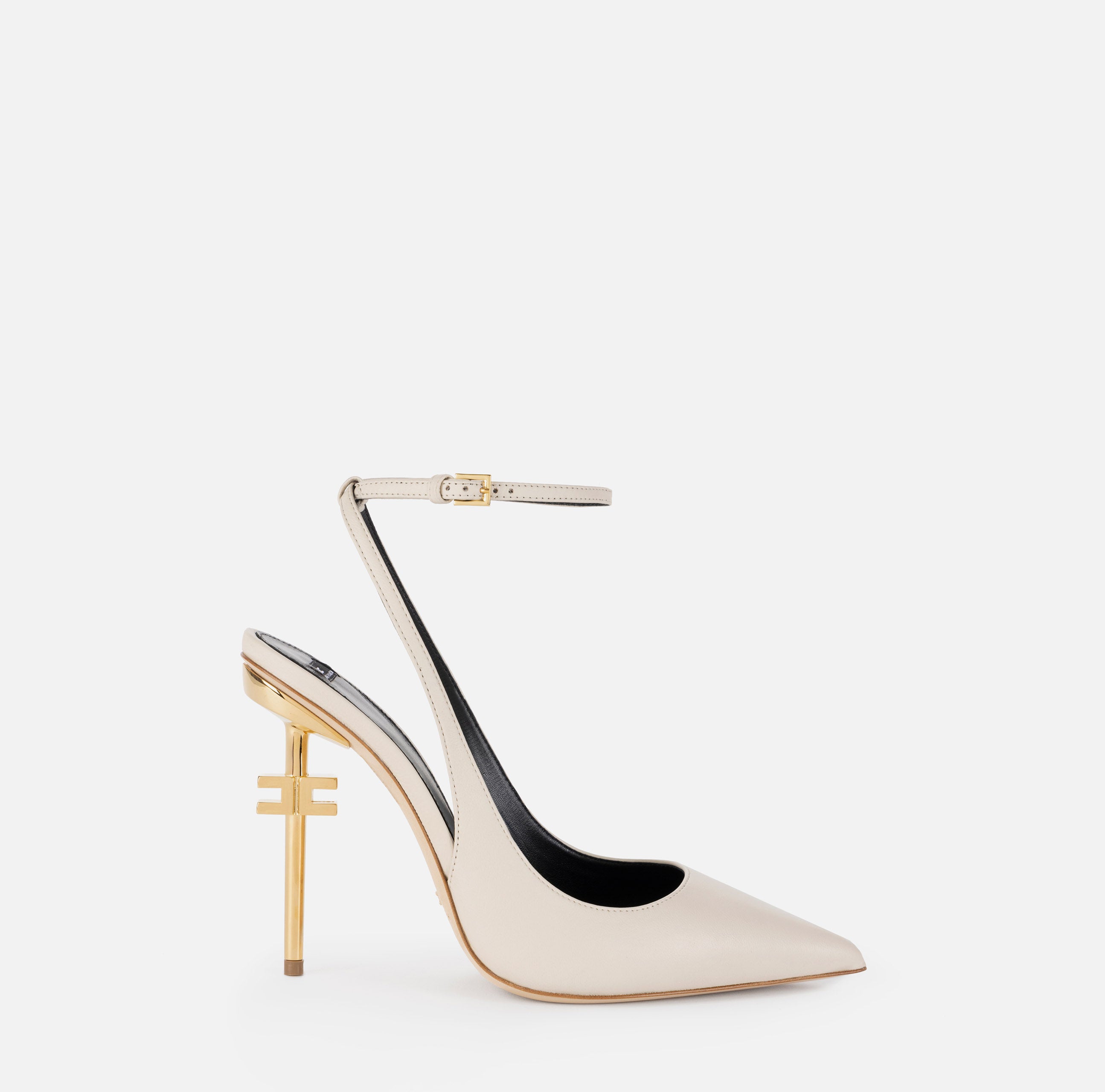 ELISABETTA FRANCHI Décolleté Slingback Nappa-Burro