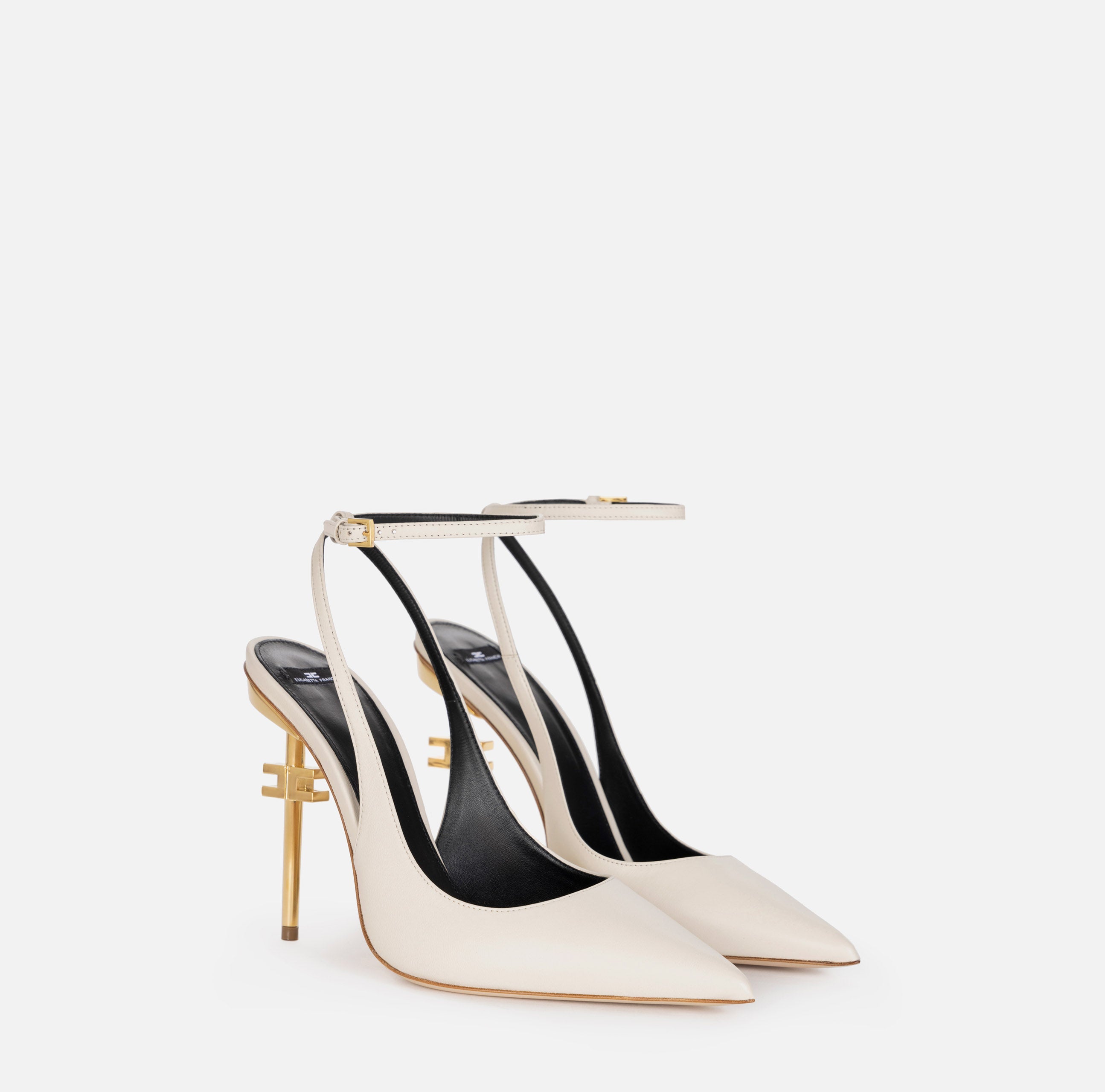 ELISABETTA FRANCHI Décolleté Slingback Nappa-Burro