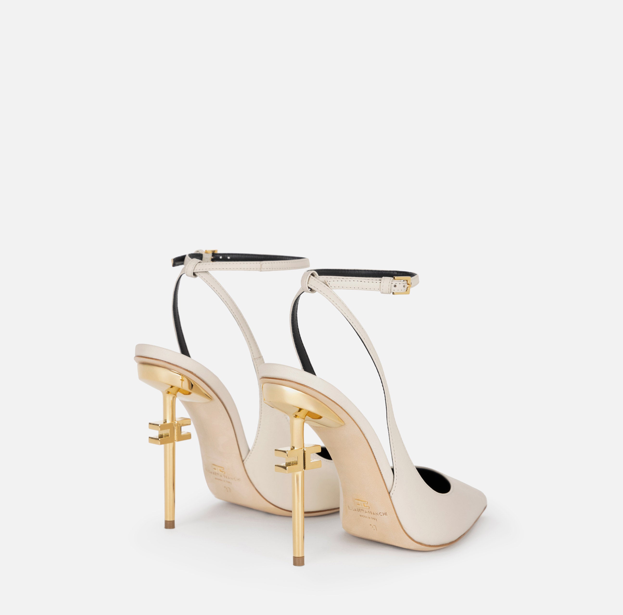 ELISABETTA FRANCHI Décolleté Slingback Nappa-Burro