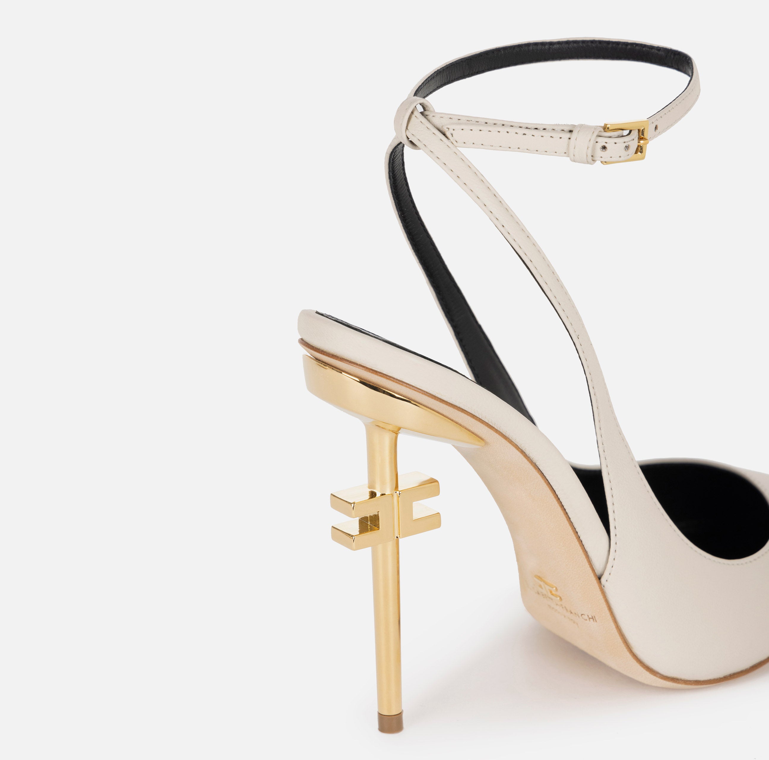 ELISABETTA FRANCHI Décolleté Slingback Nappa-Burro