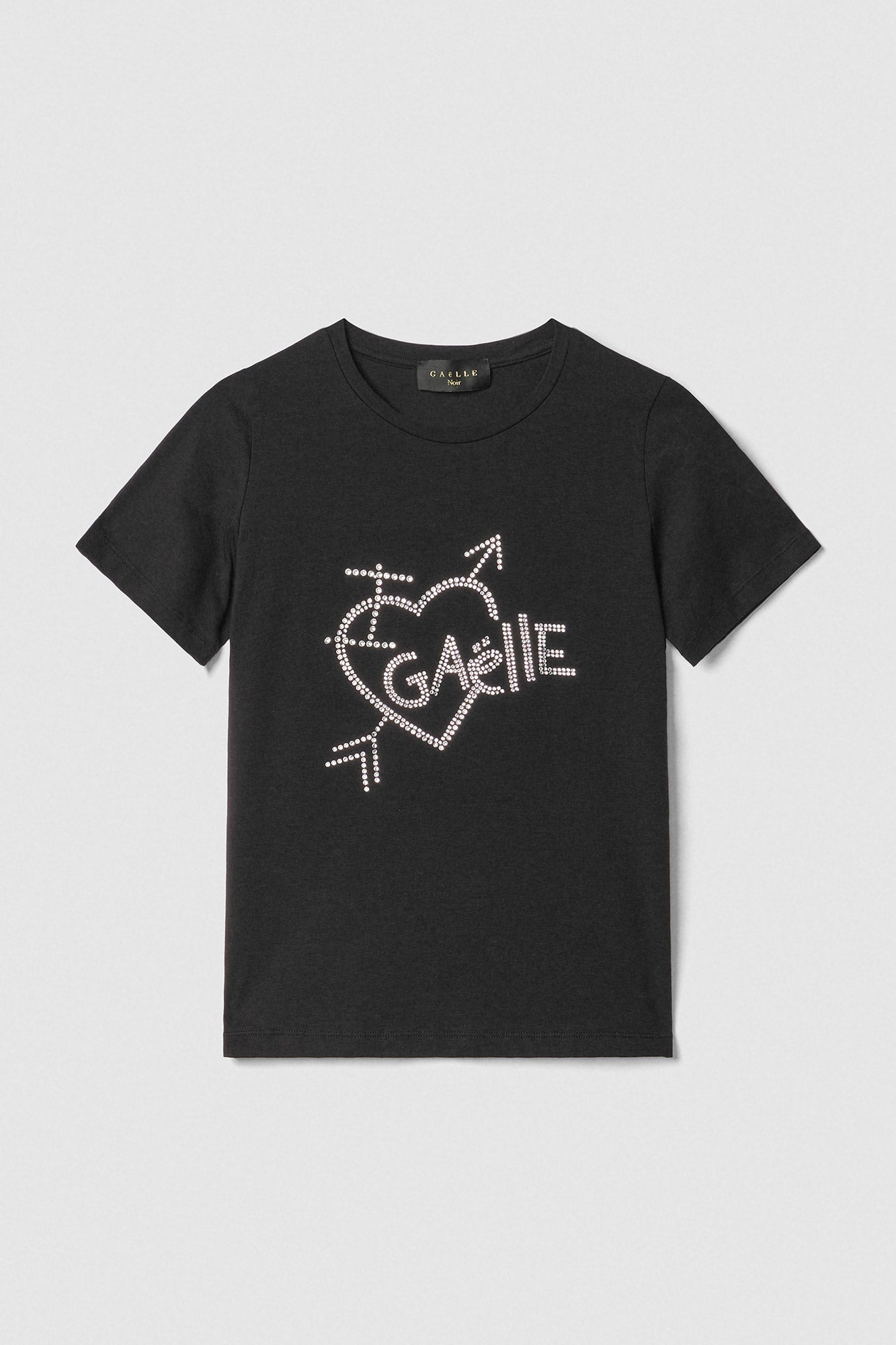 GAELLE PARIS T-Shirt Donna I Love Gaelle-Nero