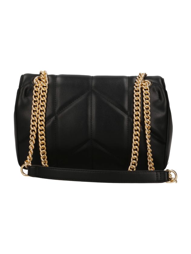 GAELLE PARIS Borsa Reg Shoulder Strap Matelassè-Nero