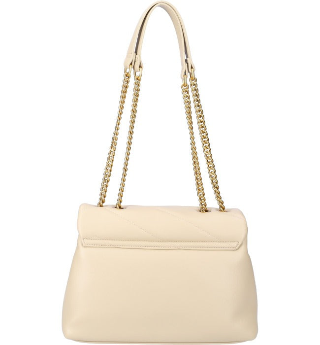 GAELLE PARIS Borsa Maxi Shoulder Strap Doppio Matelassè-Safari