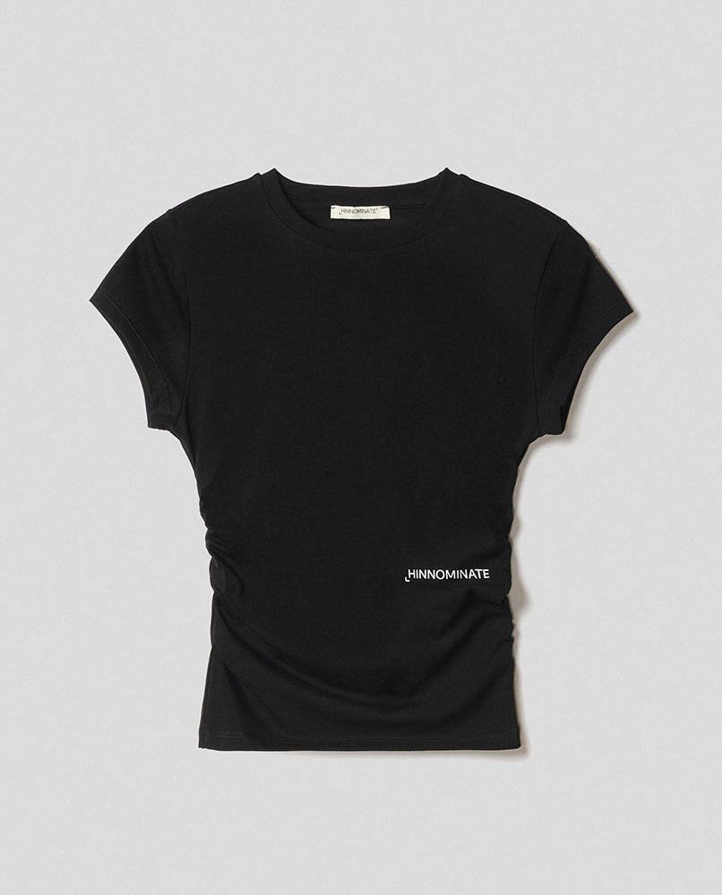 HINNOMINATE T-Shirt Donna Bielastico-Nero