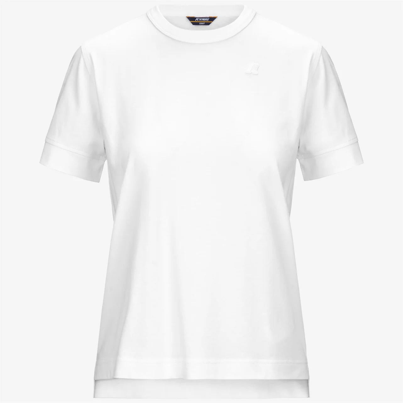 K-WAY T-Shirt Donna Emel Jersey-White