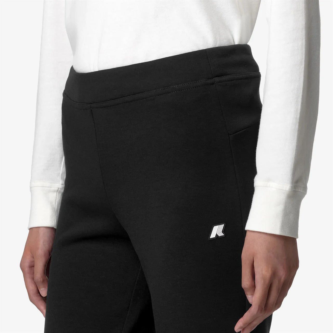 K-WAY Pantalone Donna Jenny Light Spacer-Black Pure