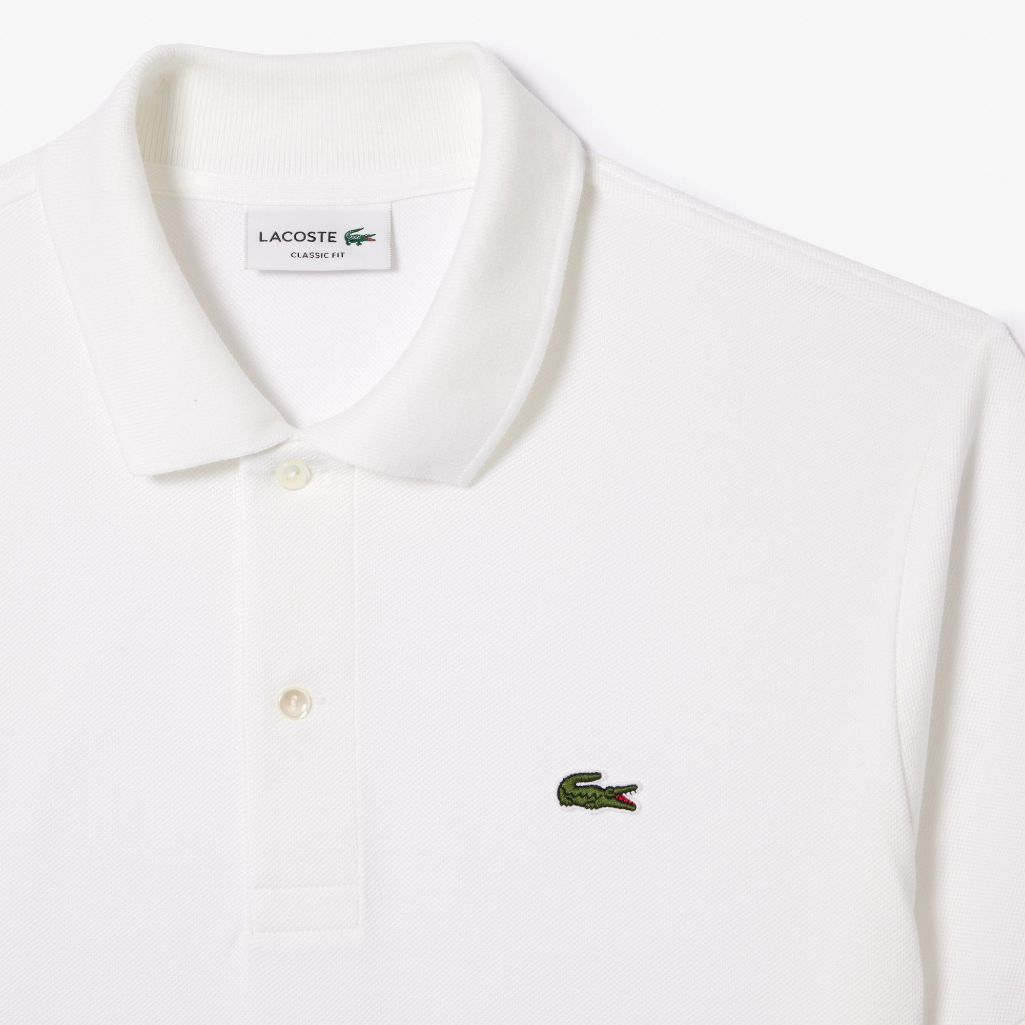 LACOSTE Polo Uomo L.12.12 Original-Bianco